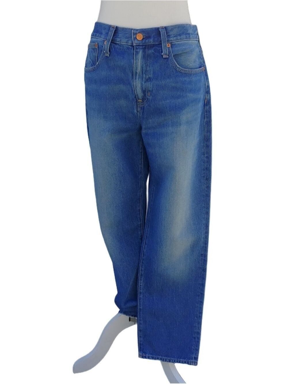 J.Crew Slouchy Boyfriend Blue Denim Jeans Women's size 28